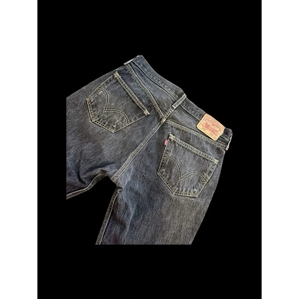 Levi's 501 Jeans Mens‎ 32x30 Dark Wash Button Fly Classic Fit Straight 2000's
